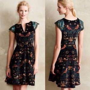 Anthropologie Larksong Corduroy Dress